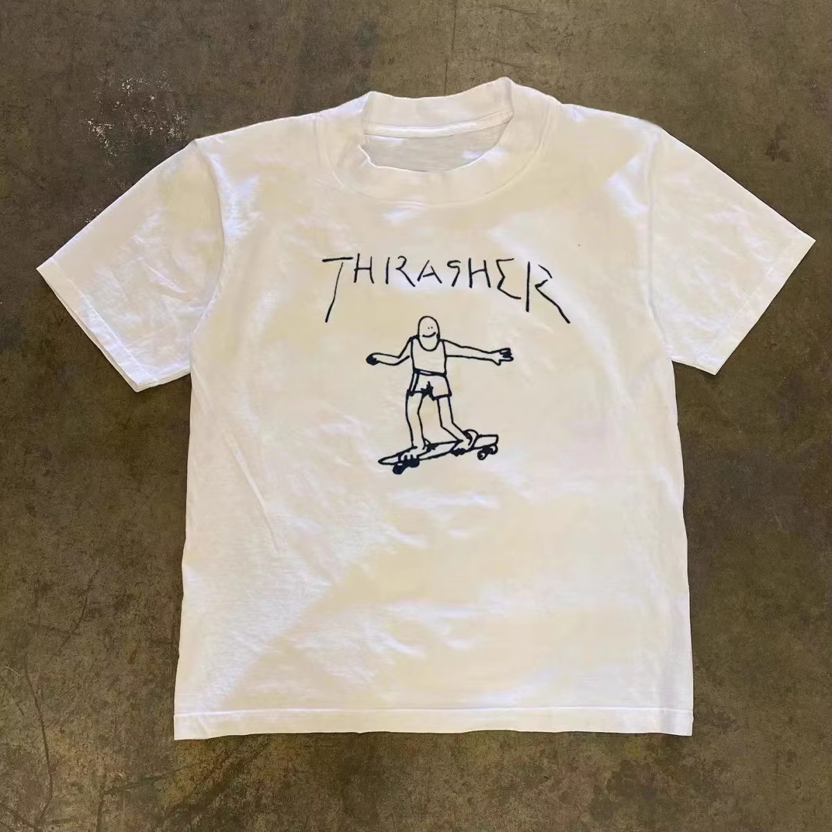 Streetwear Brand Magazine - White Classic Skateboard Stickman Legendary Skateboarding