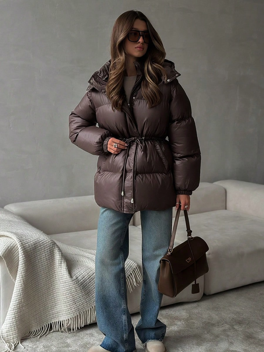 Streetwear Brands 2026 - Women's Winter down jacket padded fashion