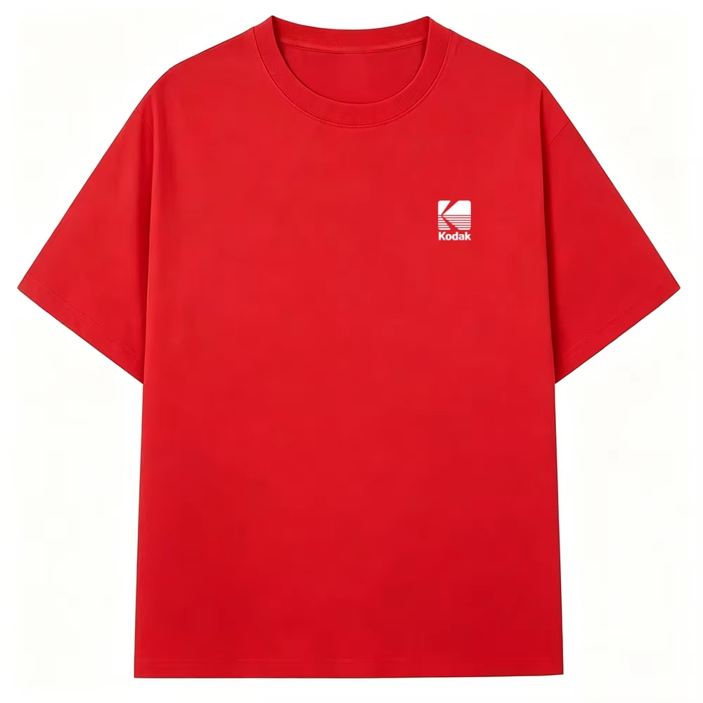 26 Summer Kodak Mini K Logo T- - Streetwear Brand Red Logo 评论和价格