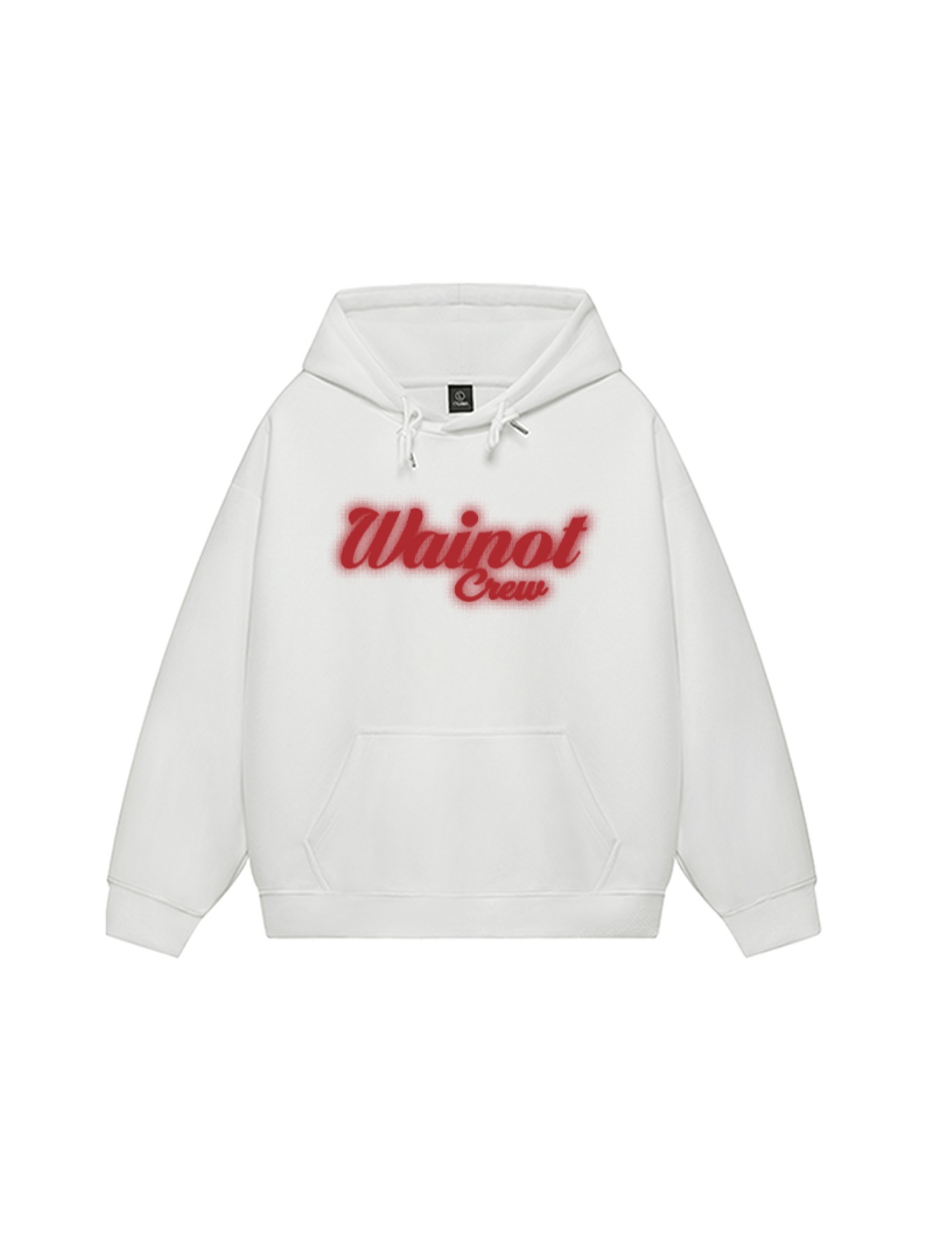 Men'S White Hooded Sweatshirt  - Streetwear Brand Red Logo 评论和价格