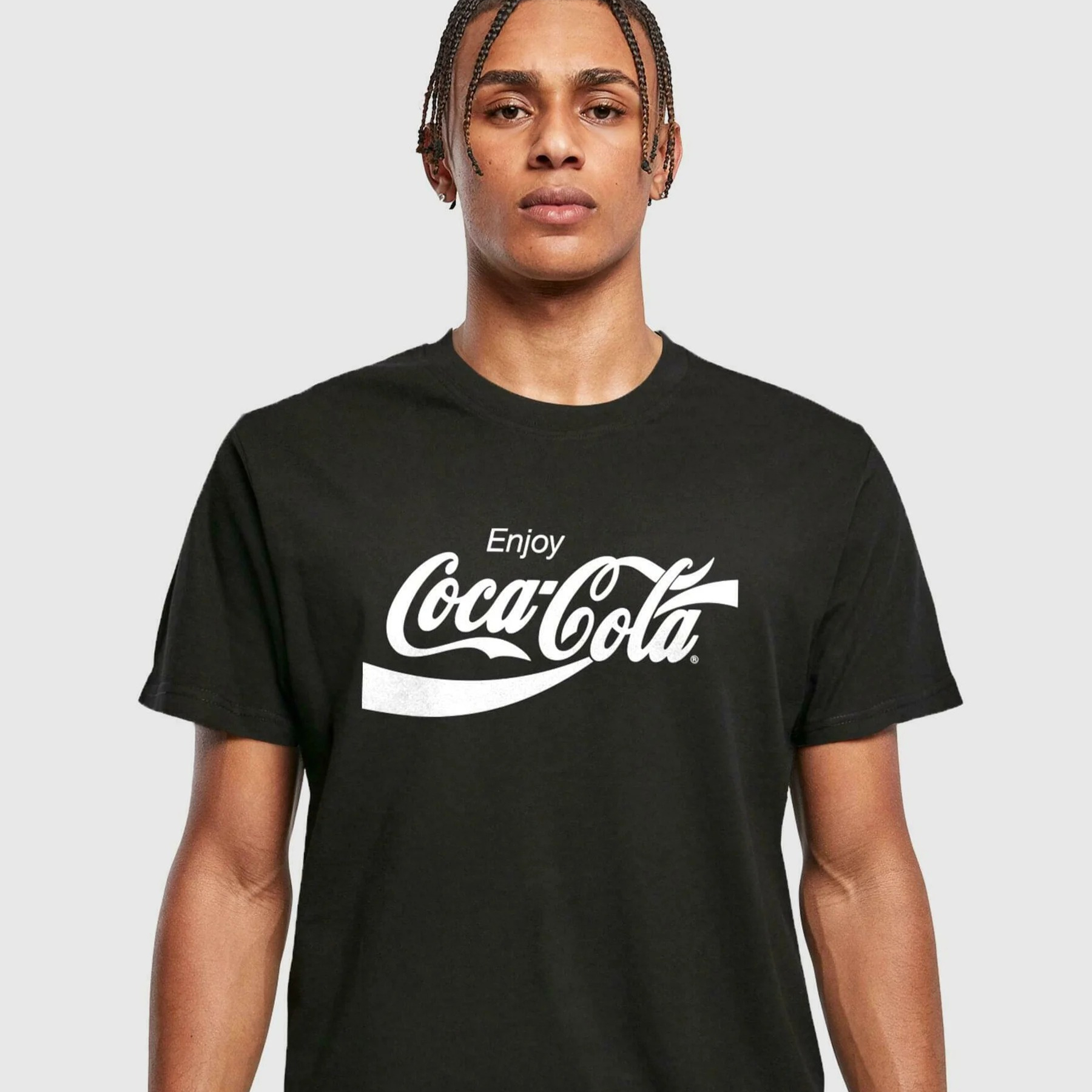 Red Cola Classic Logo Brand T- - Streetwear Brand Red Logo 评论和价格