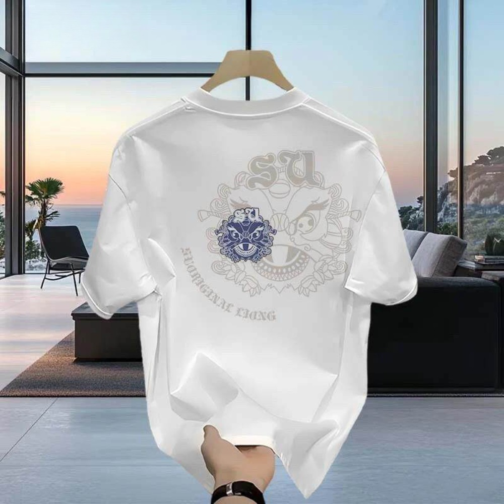 Men's T-shirt Trend Brand Summ - Brand Streetwear Instagram 评论和价格